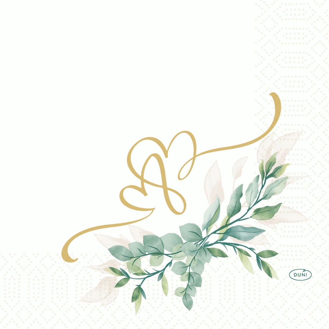 D.Serv. 3-lag 33cm 50stk|10 Love Hearts