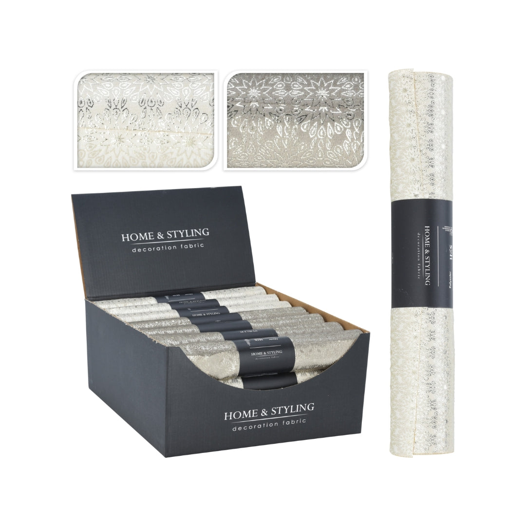 EH Borðrennari silvur 28x150cm 2ymisk