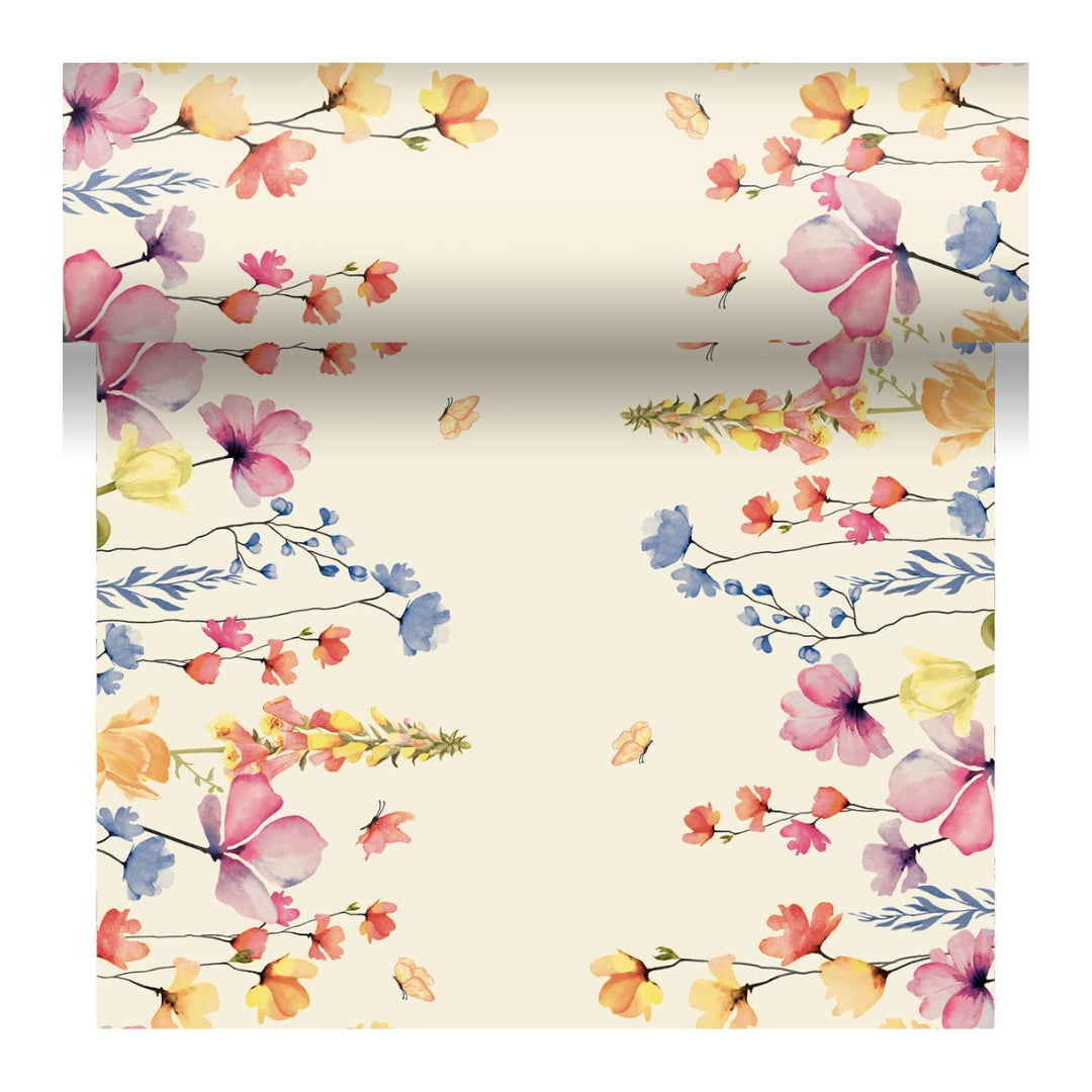 D.Borðr. Floral Haven 0,4x24m 1rull|4
