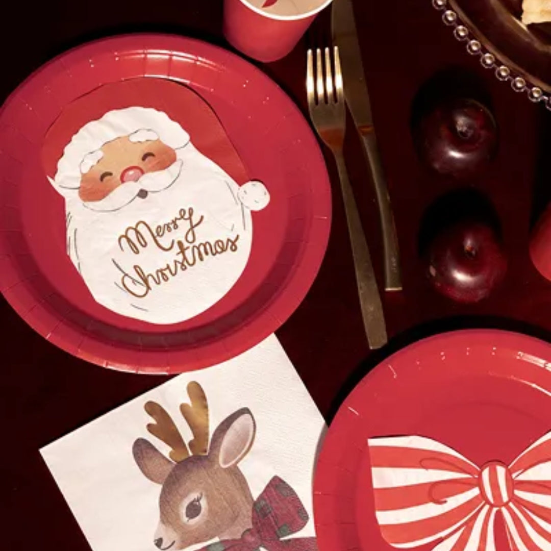 Serviettar 13,5x16cm "Jólamaður" 12stk