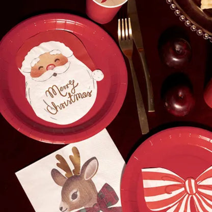 Serviettar 13,5x16cm &quot;Jólamaður&quot; 12stk