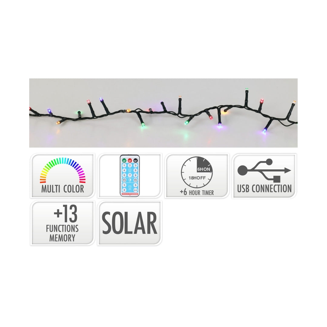 EH LED ljósketa fleirlitt 768led við løðing