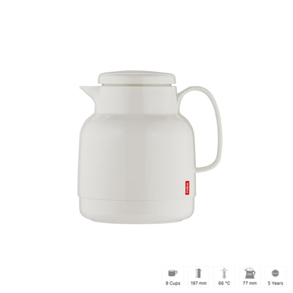 Helios termokanna Mondo 1L hvítt