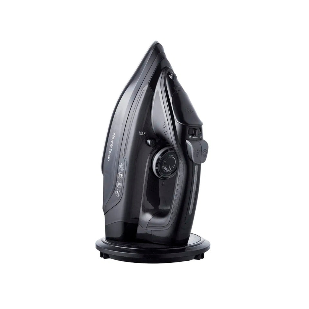 Dampstrúkijarn tráðleyst 2200W svart