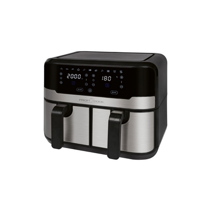 ProfiCook Air fryer dupultur 2x4,5L PC-FR  Svart