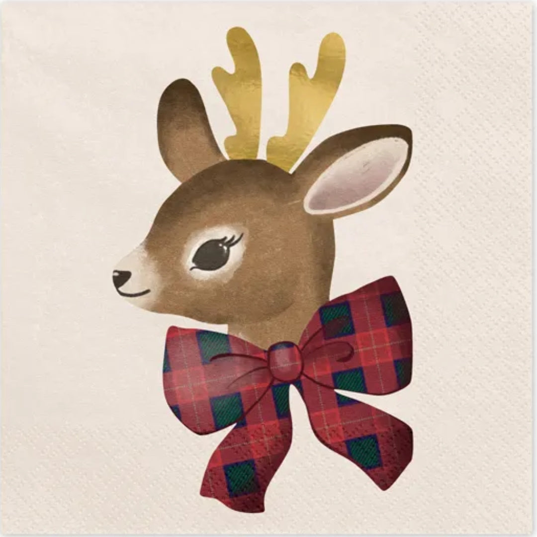 Serviettar 33cm Reinsdjór 12stk