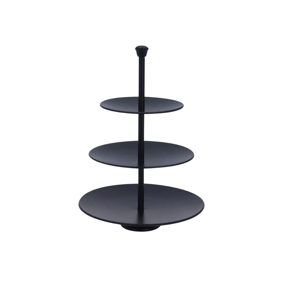 EH Køkufat í 3 hæddum svart H36.5cm Ø25cm