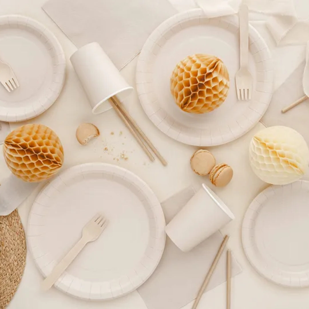 Serviettar 33cm Lj. Brúnt 20stk