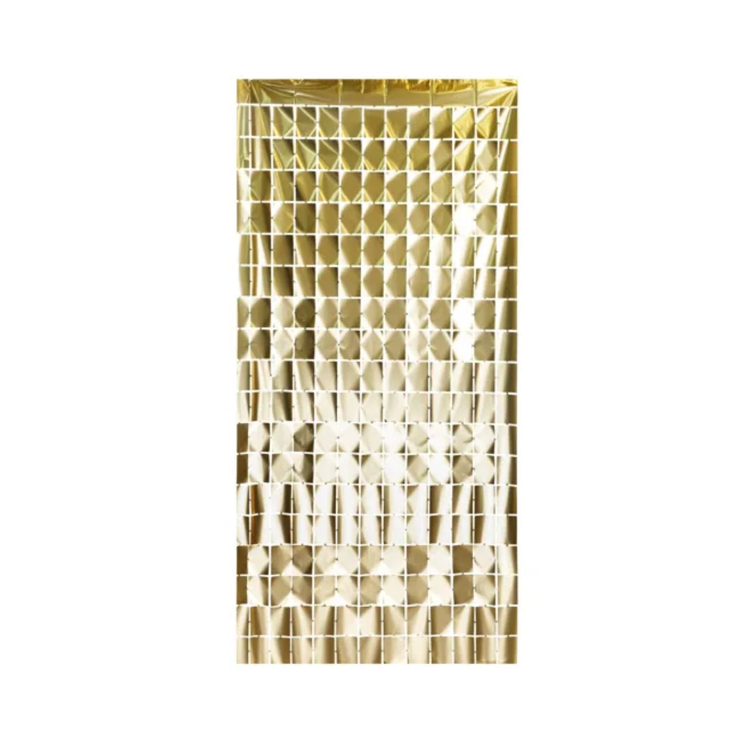 Partygardin luksus gull 100x200cm