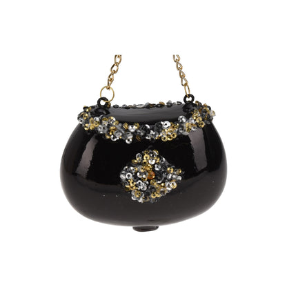 EH Jólakúla hondtaska 7x5cm 6ymisk