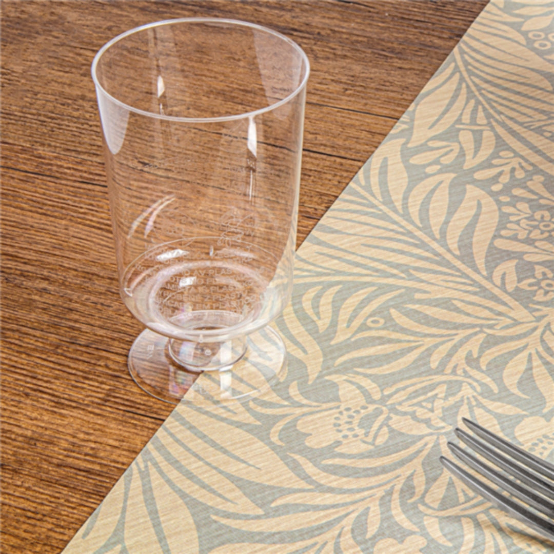 Glas 9,5cl á fóti Ø4,8x8,5cm PS 15stk|Kart40