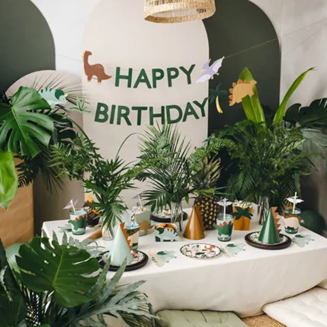 Serviettar 3-lag Siluett 18x10cm 12stk Dinosaur