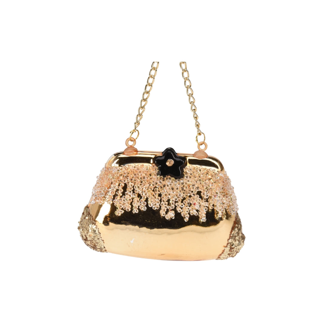 EH Jólakúla hondtaska 7x5cm 6ymisk