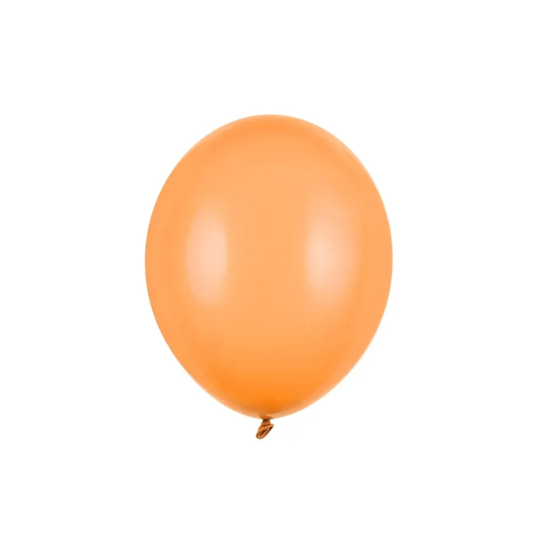 Ballónir sterkar 30cm pastel orange 100stk