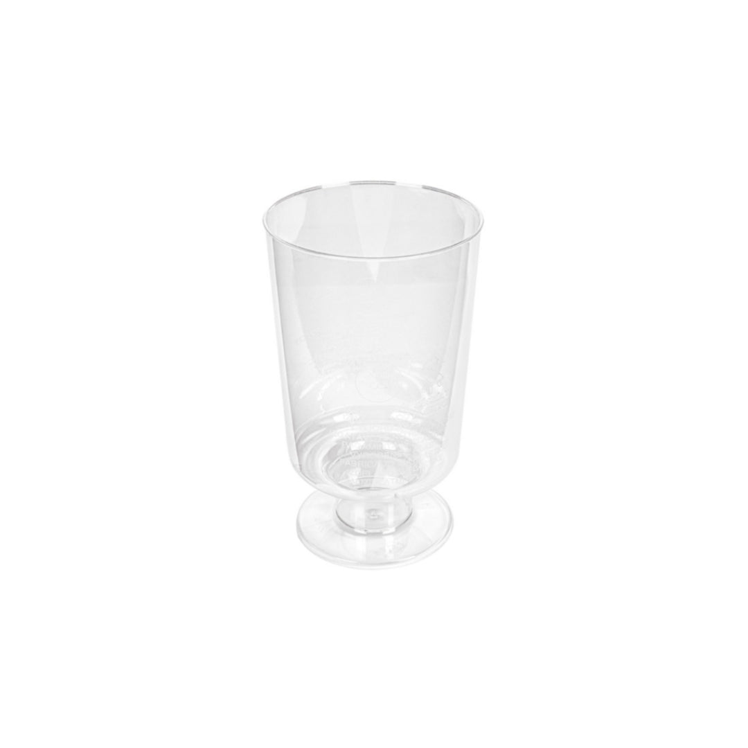 Glas 9,5cl á fóti Ø4,8x8,5cm PS 15stk|Kart40