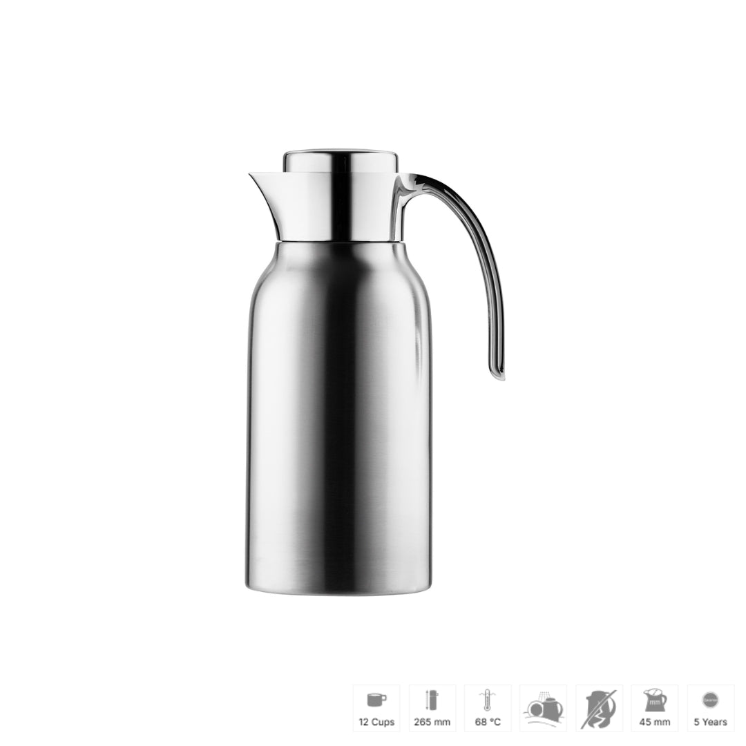 Helios termokanna 1,5L steel matte RF