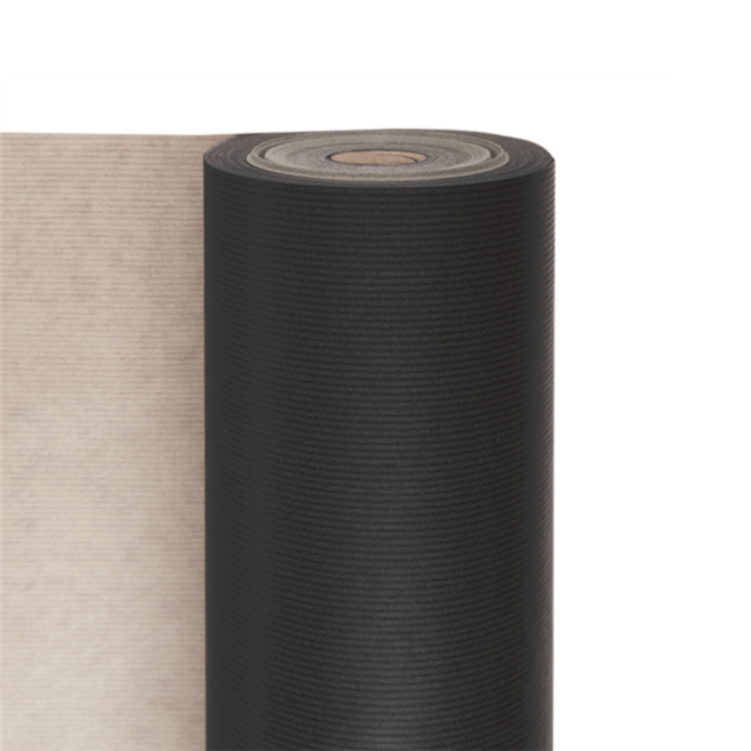 Gávupapír 0,7x100m 60gr kraft Svart