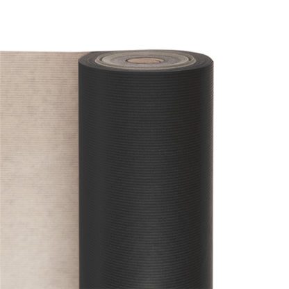 Gávupapír 0,7x100m 60gr kraft Svart