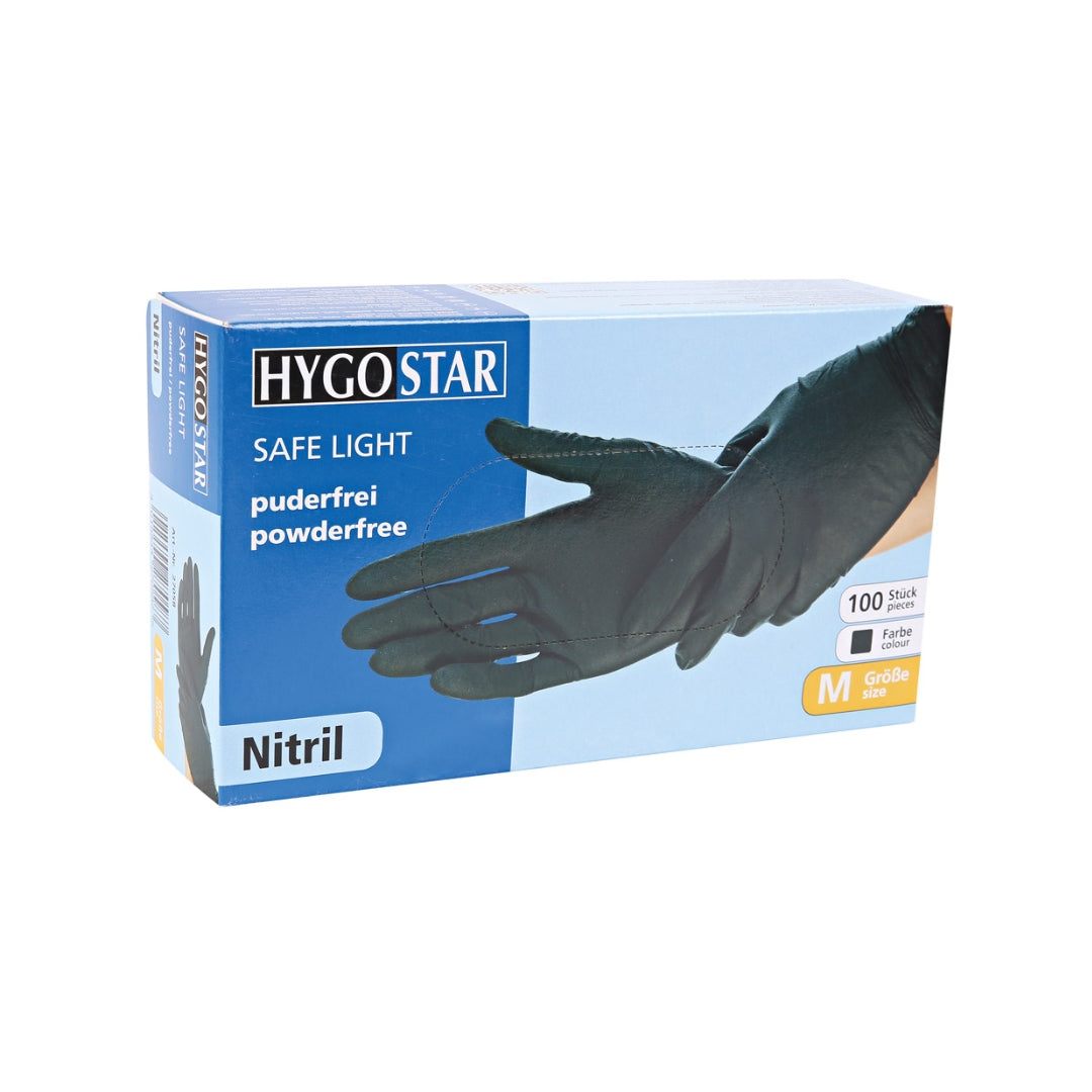 Nitrile Handskar std 10/XL 100stk Hygostar
