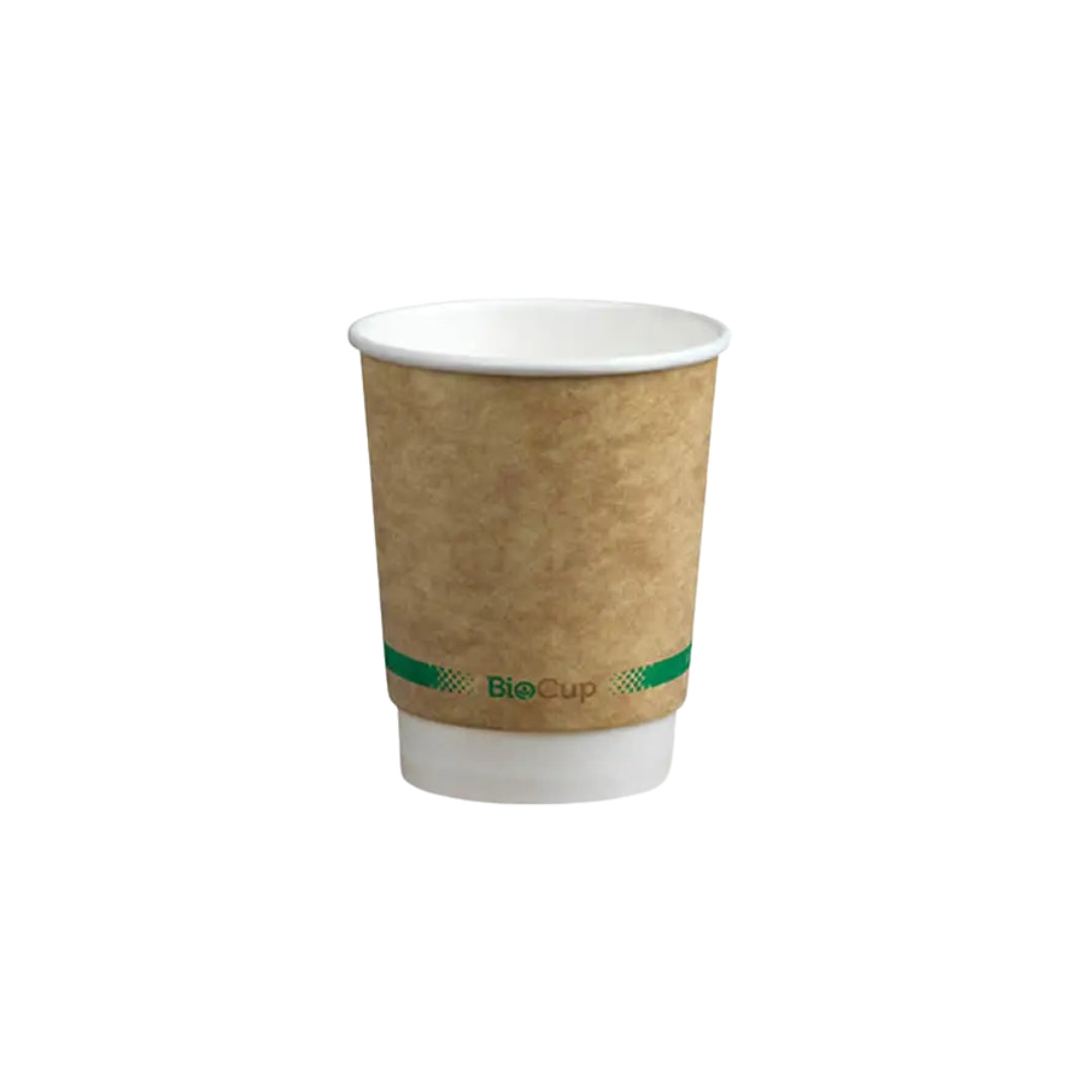 Pappbikar 24cl 2-lag &quot;Biocup&quot; 25stk|20/kar