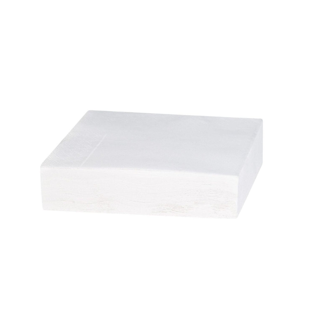 Serviettur 33cm hvítur 2-lag 50stk|kar20 Nupik