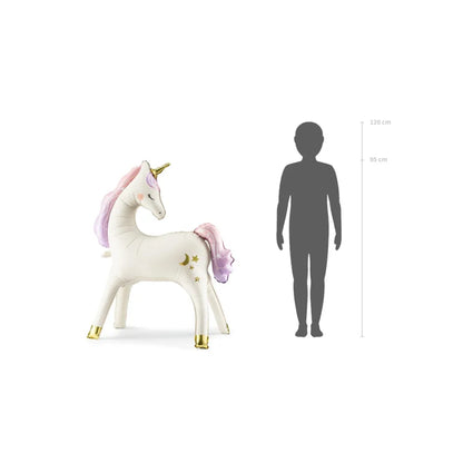 Standandi Ballón foliu Unicorn 95x86cm