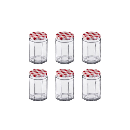 Westmark Krukkur glas v/ loki 270ml Ø63mm 6stk