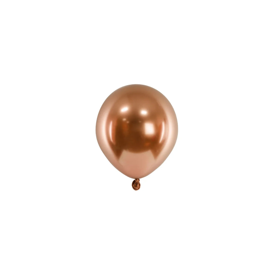 Ballónir Glossy 500stk 12cm kopar