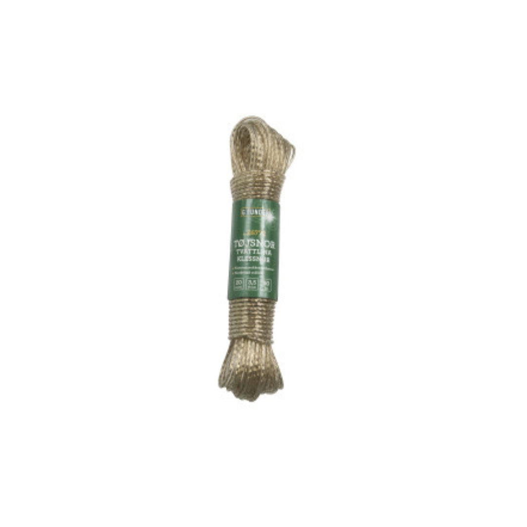 G.Funder Toysnórur 3mm 20m stál/PVC