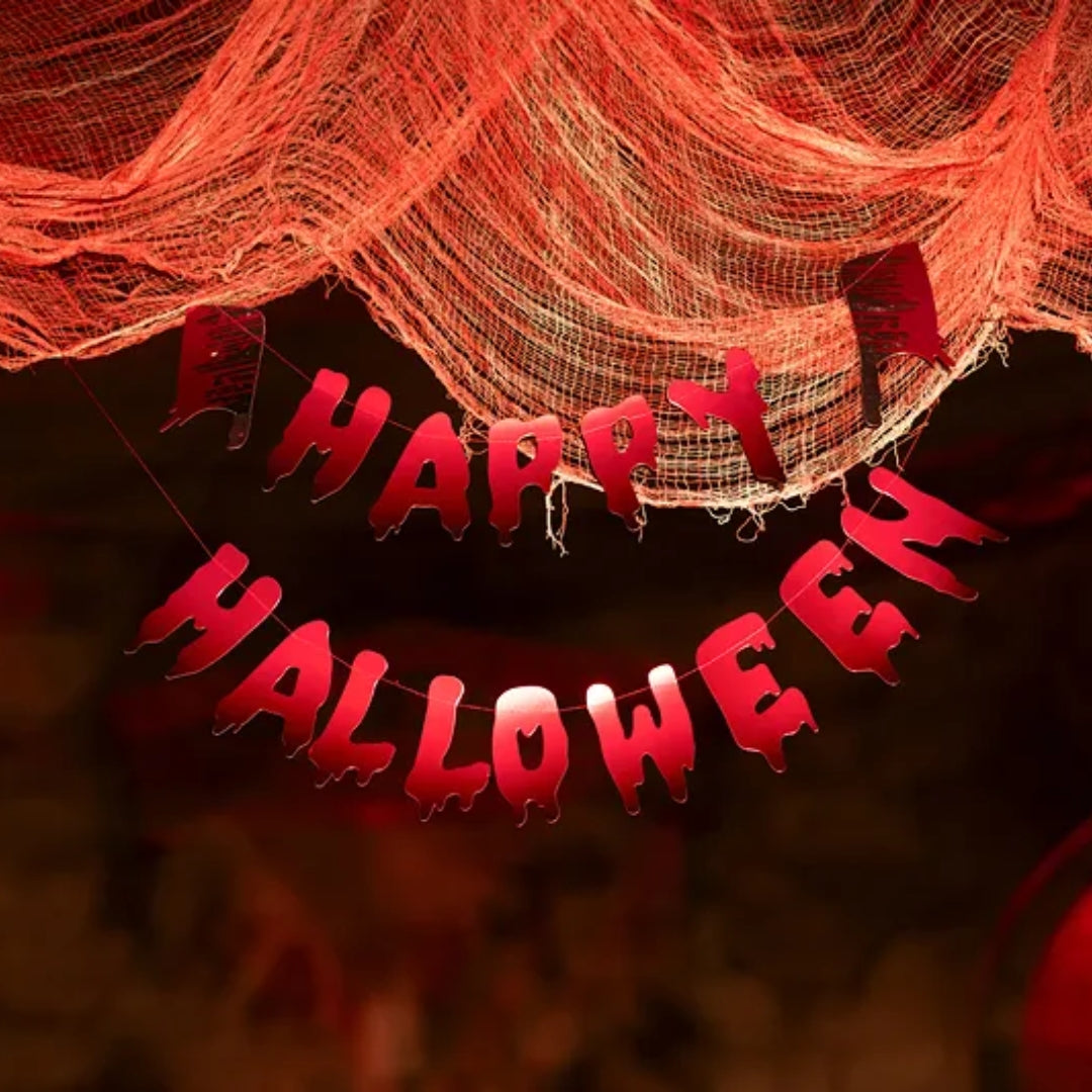 Bannari Happy Halloween with cleavers 120cm