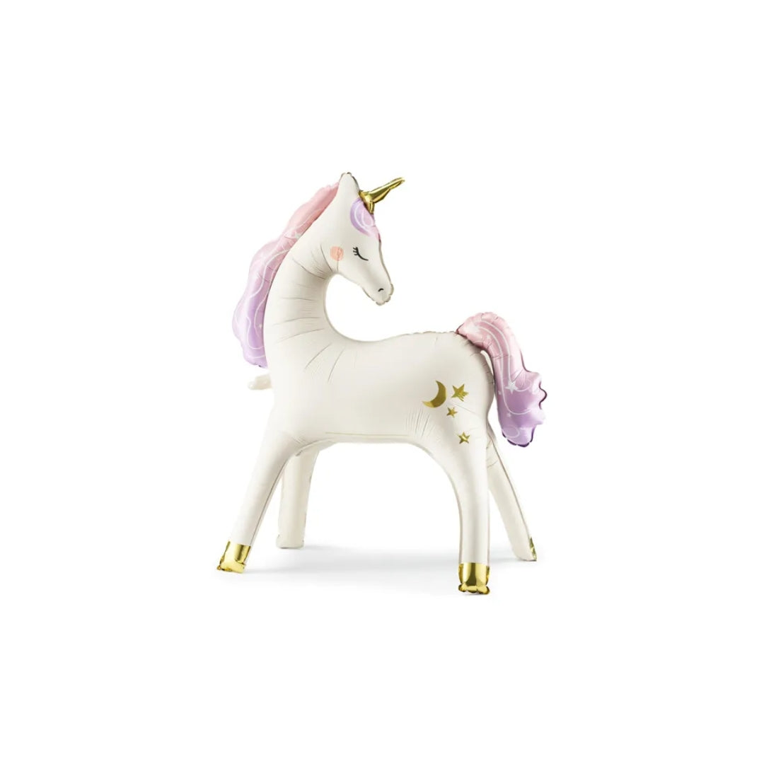 Standandi Ballón foliu Unicorn 95x86cm