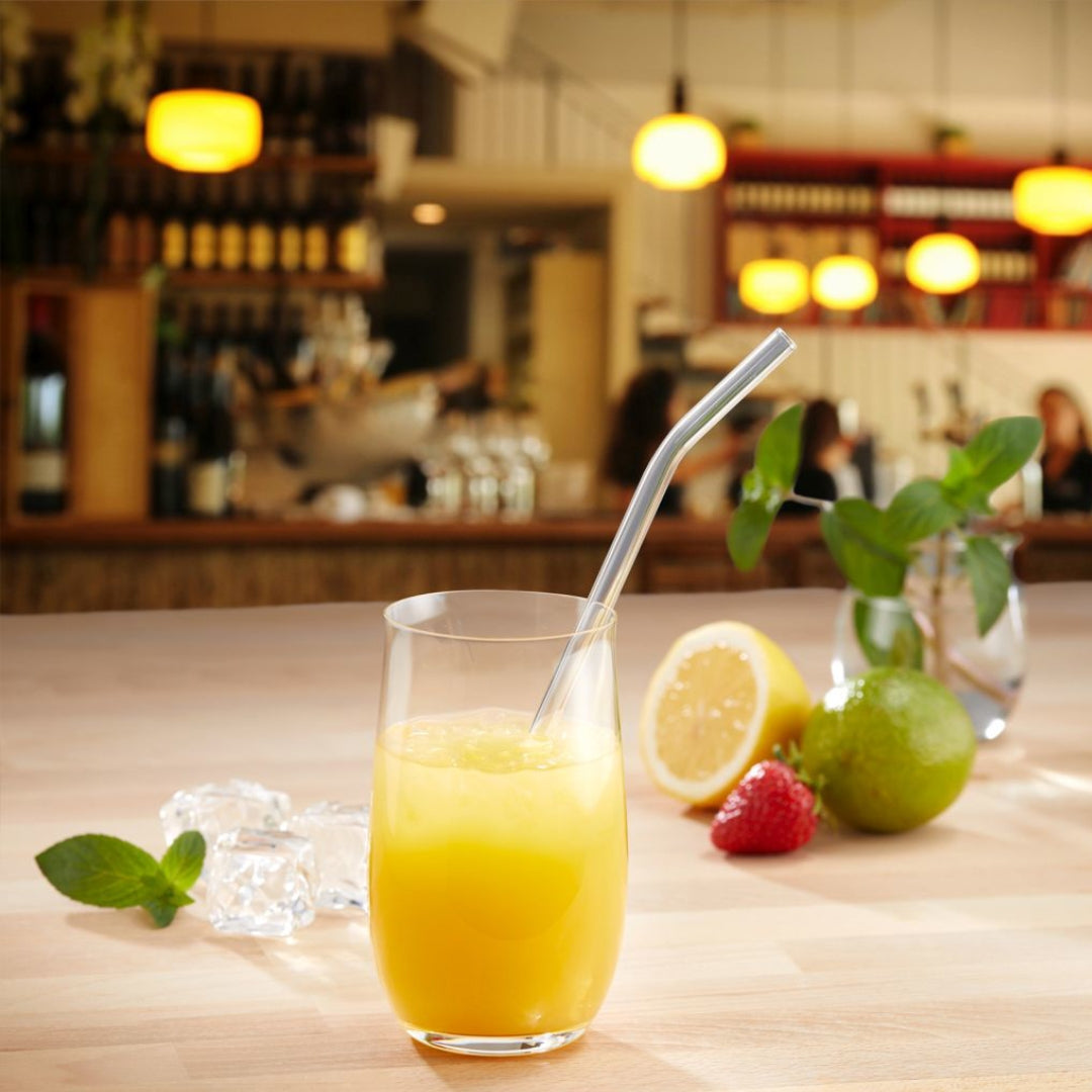 Westmark súgvirør glas v/bend 20cm 6stk