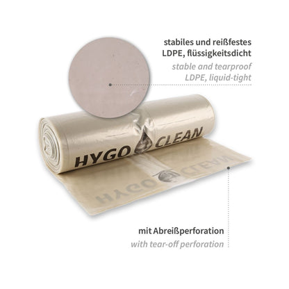 Ruskposar 100x65cm 160L 60my 25stk|kar10