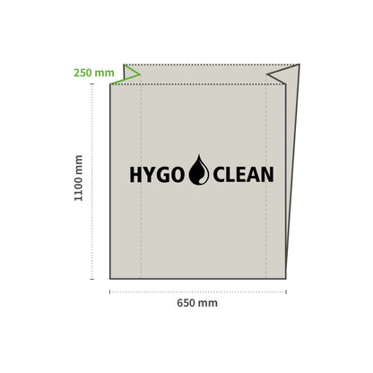 Ruskposar 100x65cm 160L 60my 25stk|kar10
