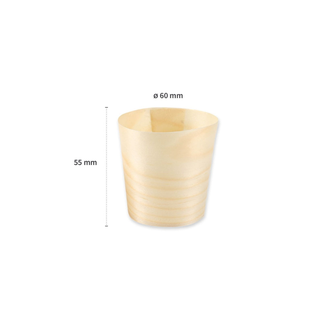 Brellbitaskál Ø6 H5,5cm 50stk|kar10 Fura