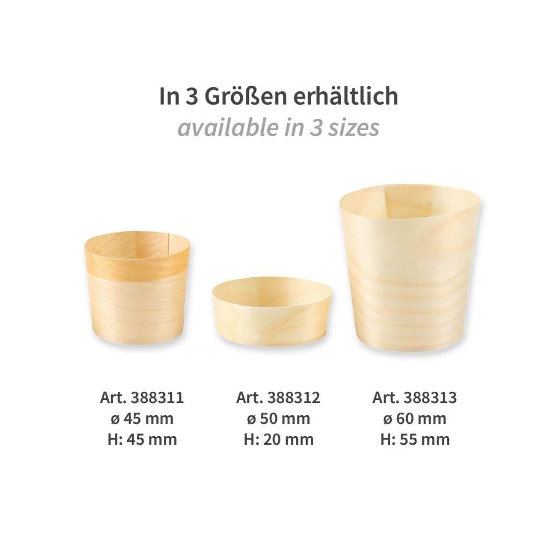 Brellbitaskál Ø5 H2cm 50stk|kar10 Fura