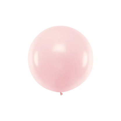 Ballón Rund 1m 1stk Ljóst pink