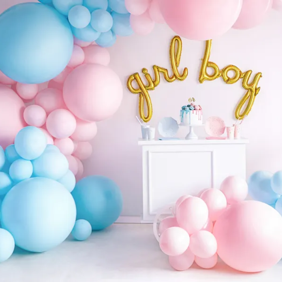 Ballón Rund 1m 1stk Ljóst pink
