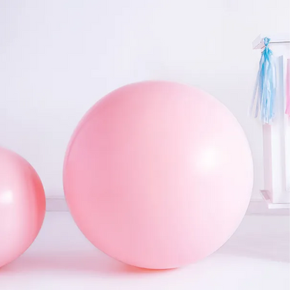 Ballón Rund 1m 1stk Ljóst pink
