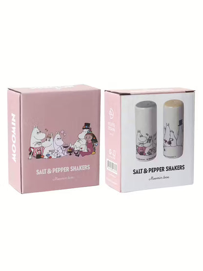 Salt &amp; pipar bússur H8cm Mumi Love Keramikk
