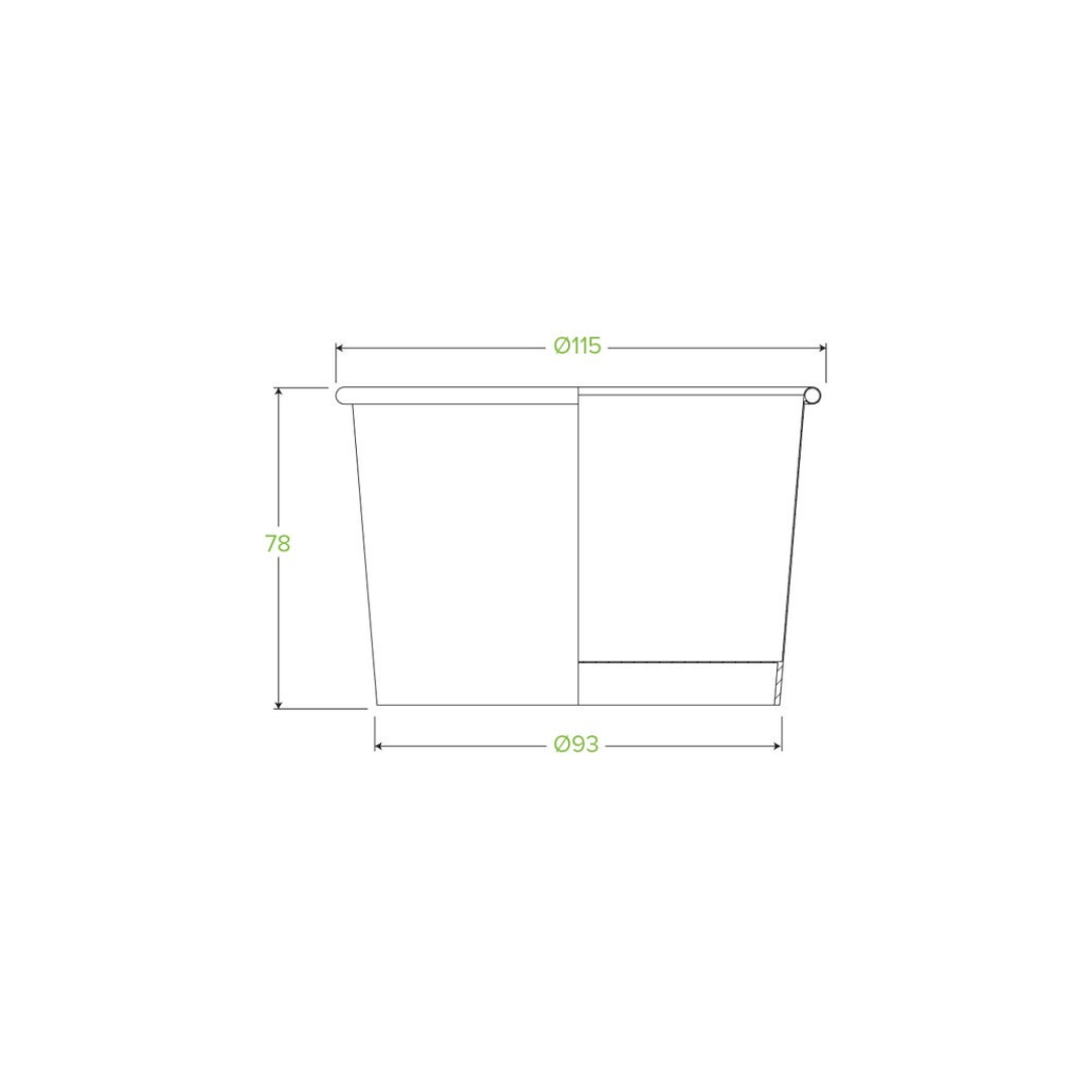 Suppubikar 47cl PLA 50stk|kar/10