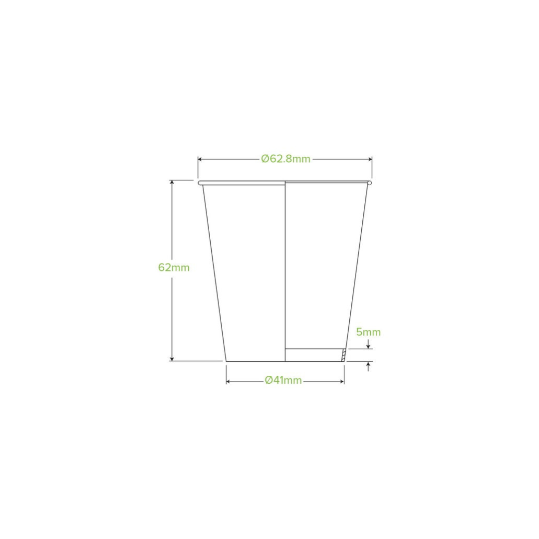 Biopak pappbikar 12cl 1lag komp. &quot;Green cup&quot; 50stk|40