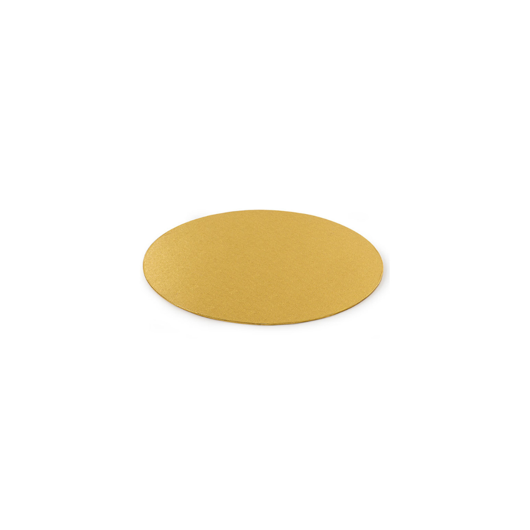 Decora Køku/mat kartong Gull Ø25cm H3mm
