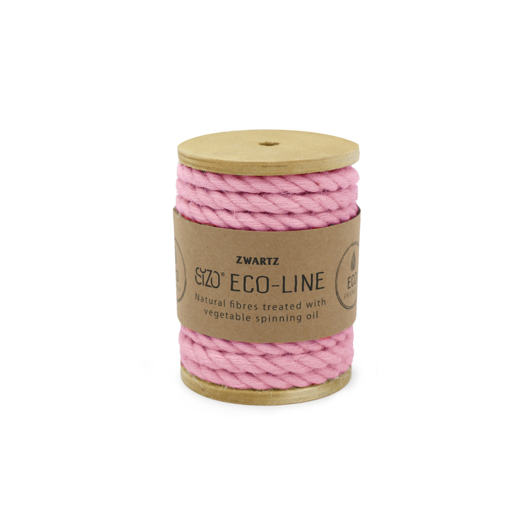 Sizohør band Ø7mm 5m  Pink rose