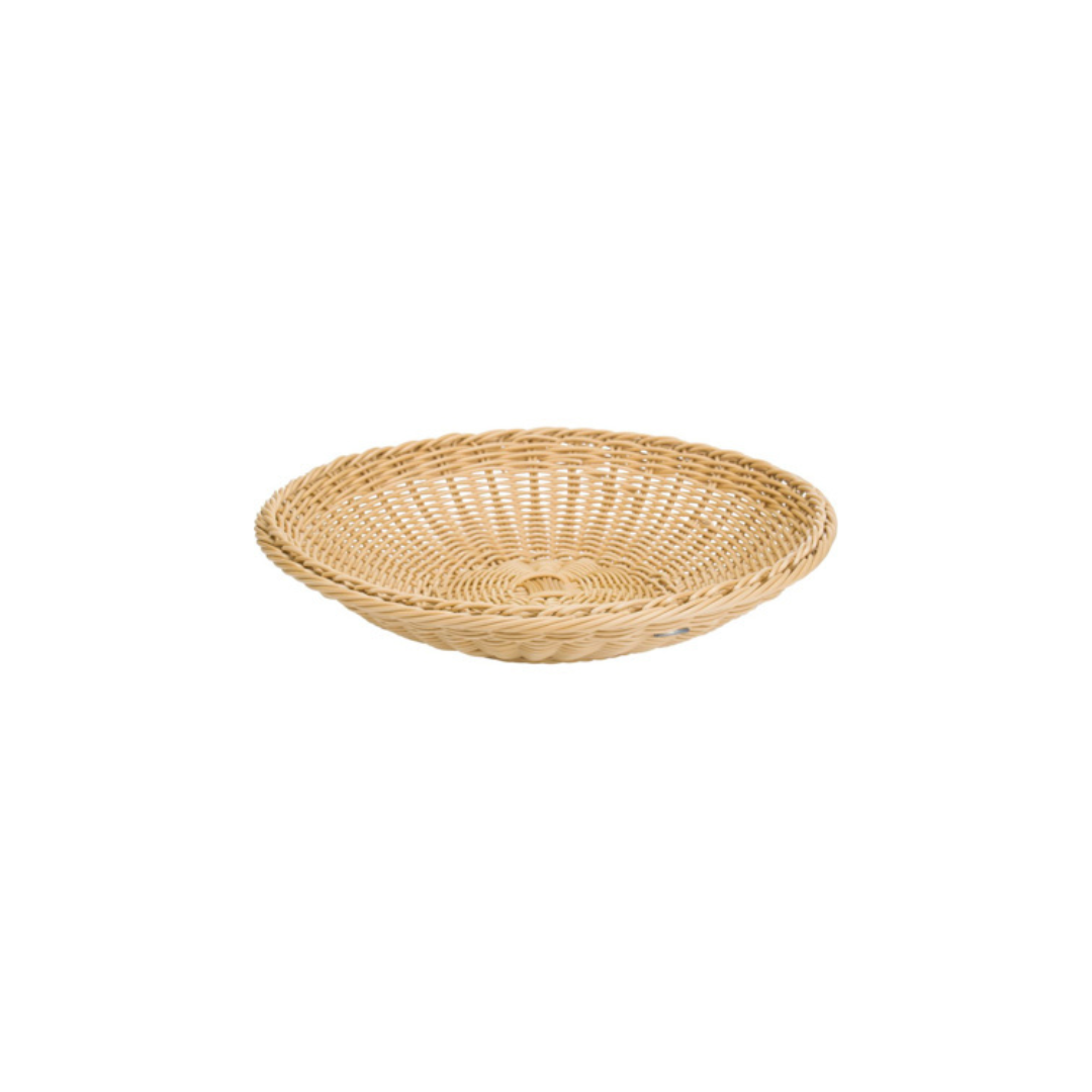 Westmark Kurv t/gastro PP Ø38x7,5cm lj.brún