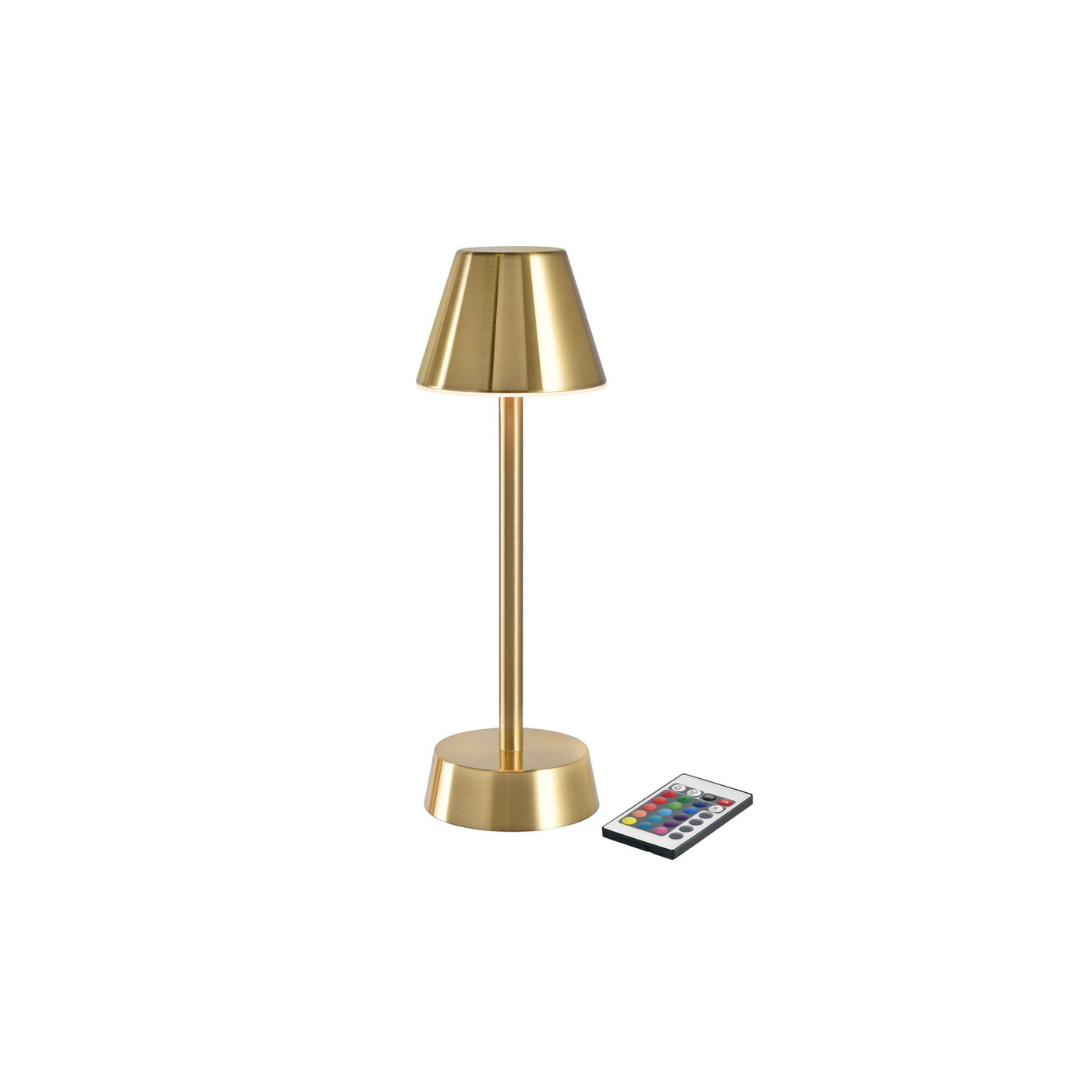 Duni LED Lampa Zelda Ø10,3 H32cm Gull