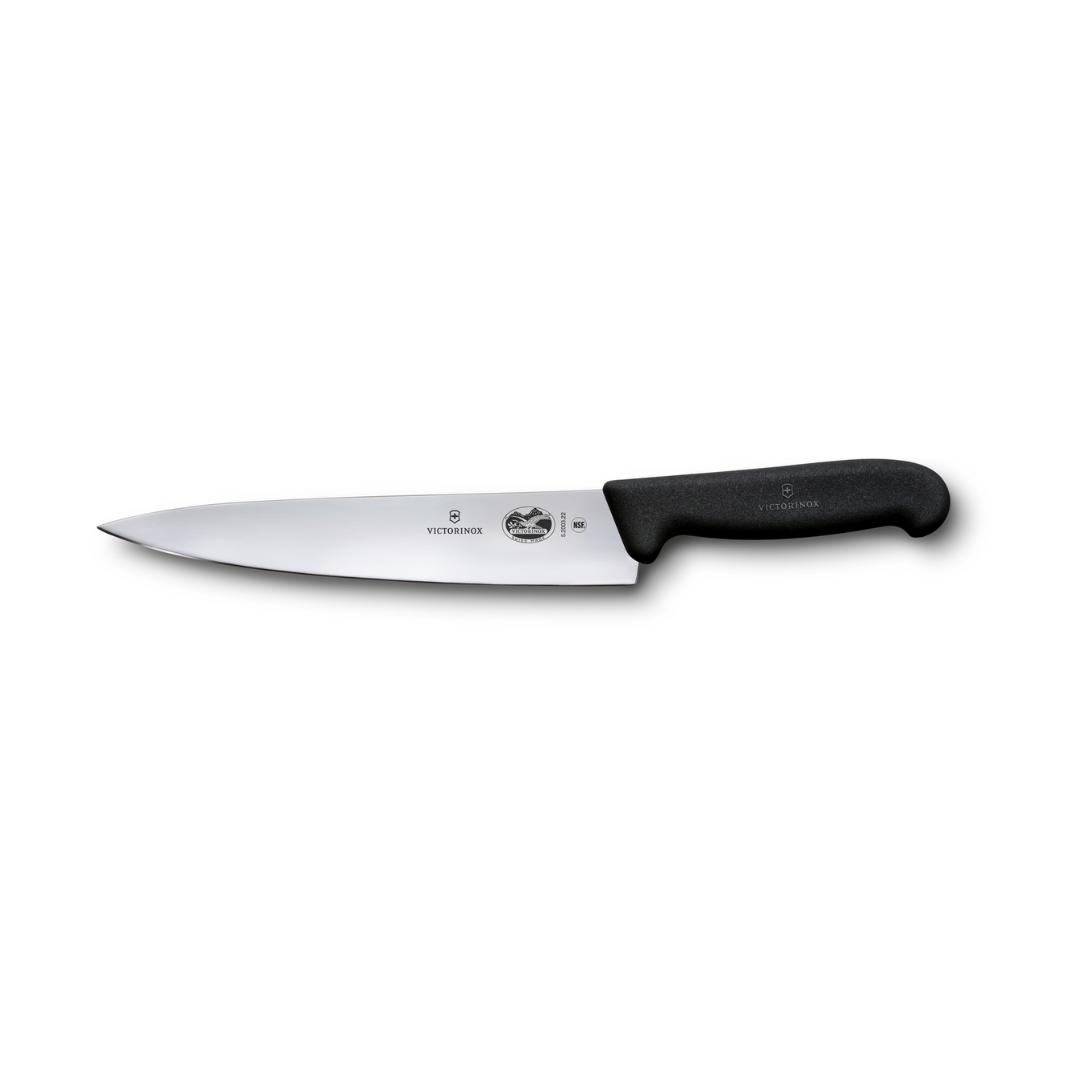 Victorinox Kokkaknívur 22cm svartur Fibrox