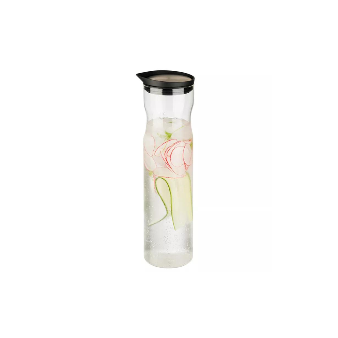 Karafful 1,2L glas v/ stálloki Ø8 H32 APS