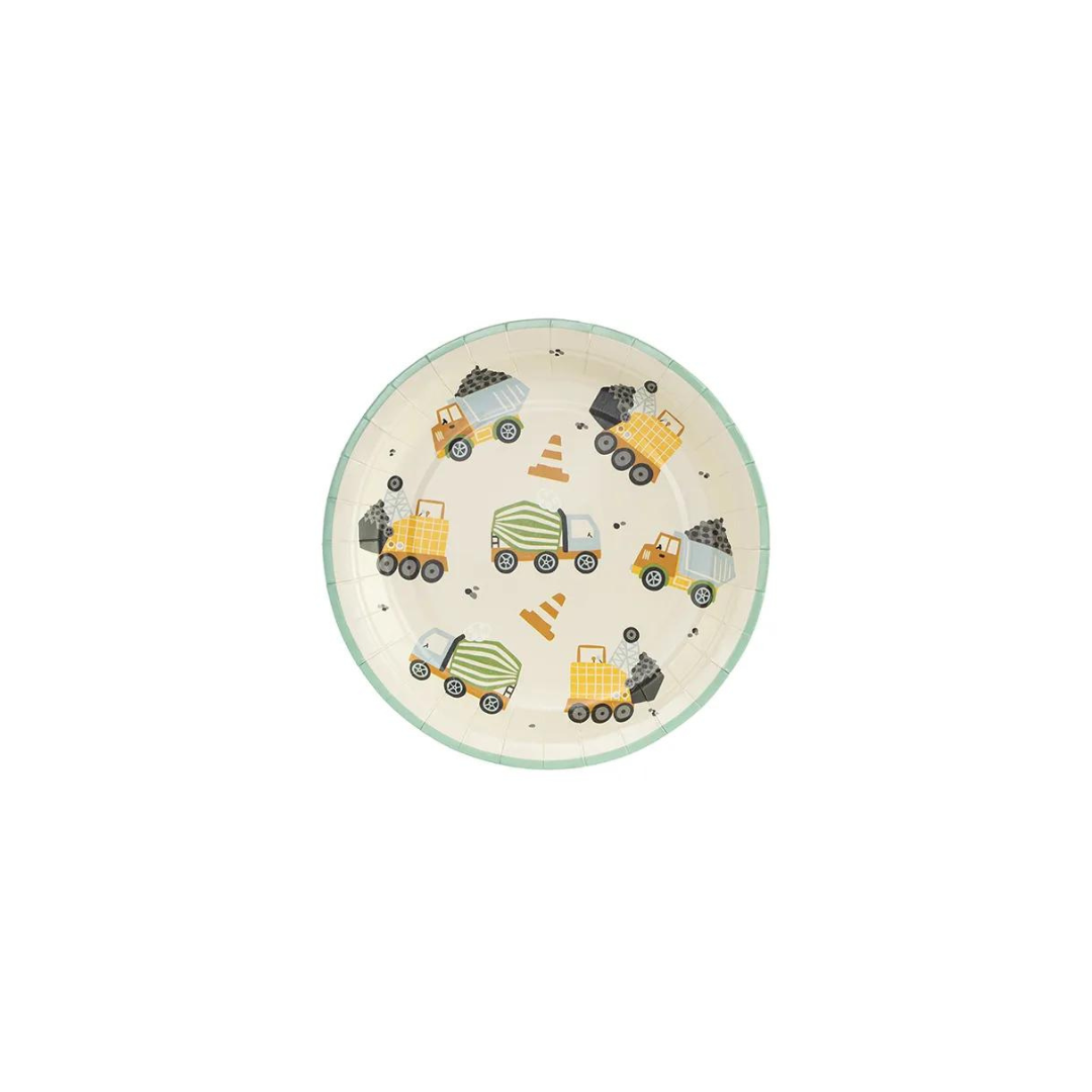 Partydeco Tallerkar 18cm 6stk Arbeo