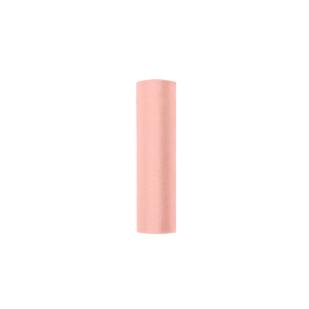Partydeco Sateng bleikt pink 0,16x9m